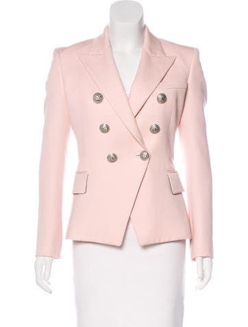 Balmain Double-breasted Wool Blazer