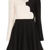 Valentino Scalloped Mini Dress — image 1