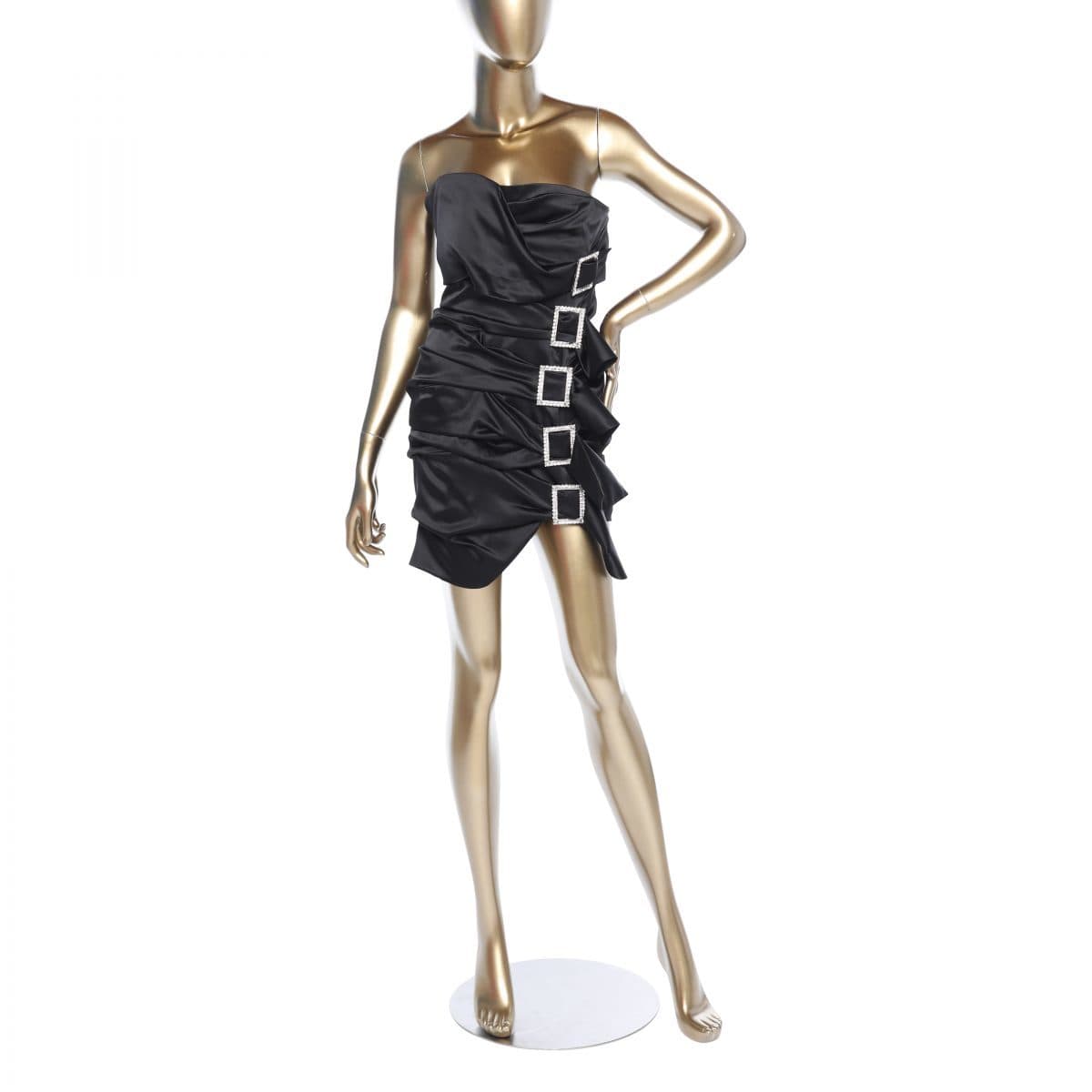 Alexandre Vauthier Side Buckles Dress 38