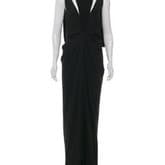 Balenciaga Gathered Sheath Gown — image 1