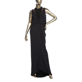 Balenciaga Gathered Sheath Gown