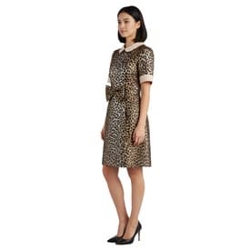 Gucci Leopard Metallic Jacquard Mini Dress — image 6