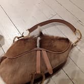 Christian Dior Ponyhair Saddle Bag — image 1