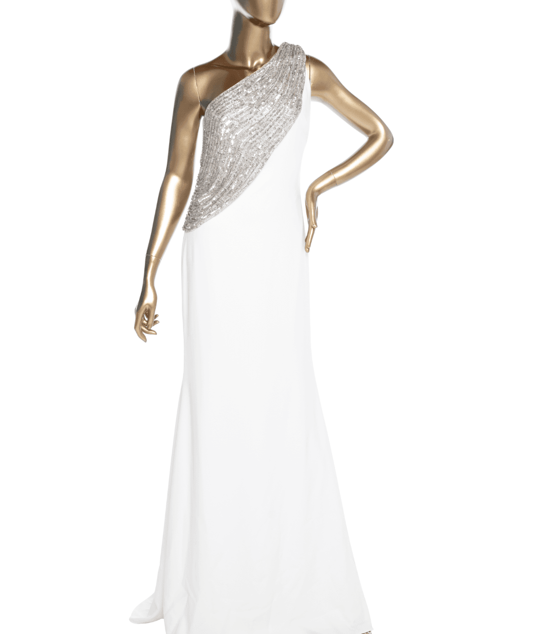 Badgley Mischka Embellished Evening Dress