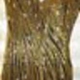 Vintage Bob Mackie Beaded Strapless Dress With Sweetheart Neckline — image 1