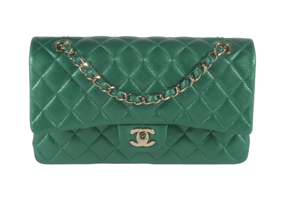 Chanel Green Flap Bag