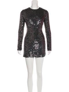 Rubin Singer Beaded Embellished Mini Dress