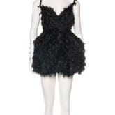 Lanvin Embellished Sleeveless Evening Mini Dress — image 1