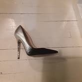 Jimmy Choo Silver Faded Into Black Pump 36 — image 1