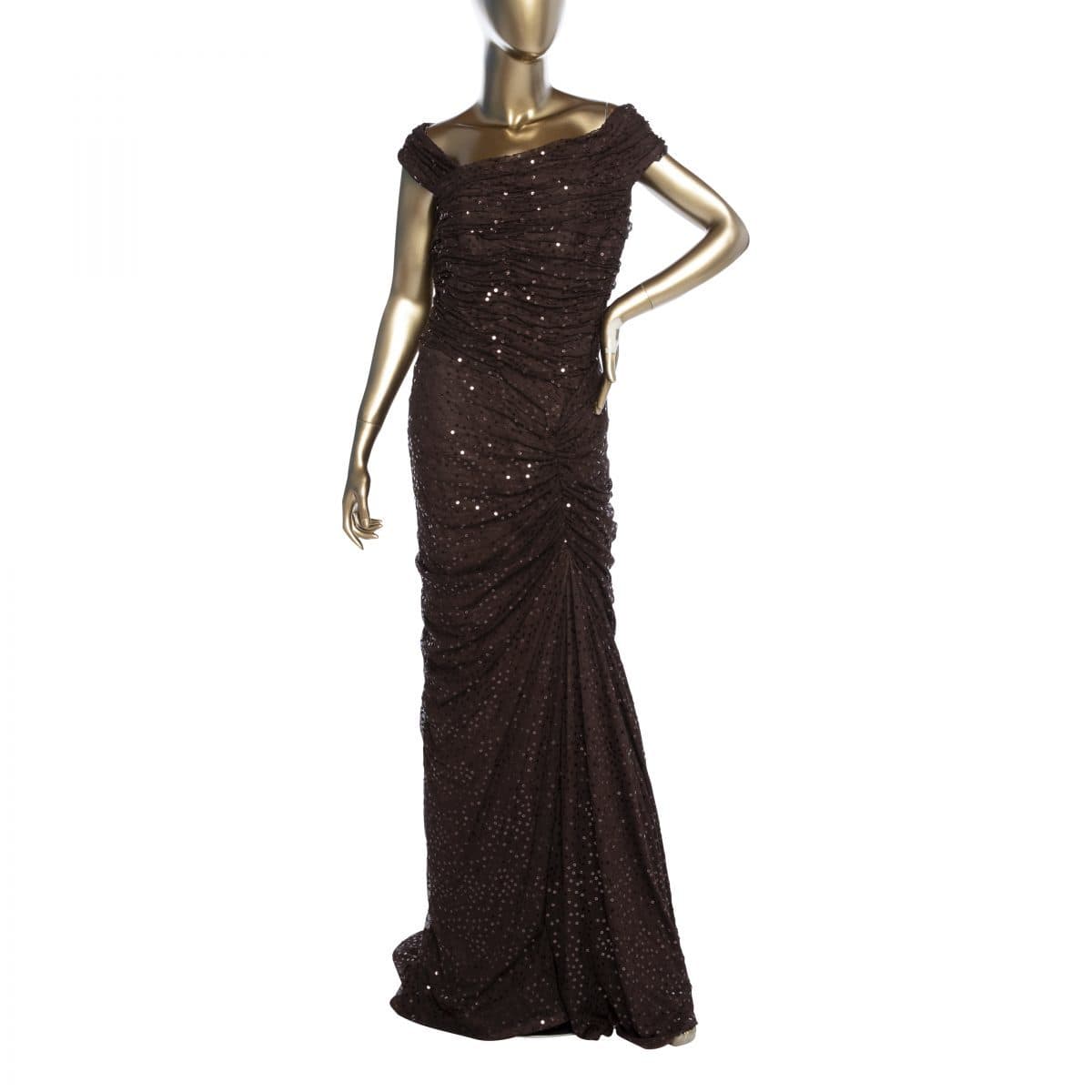 Takashi Shoji Sequined Evening Gown