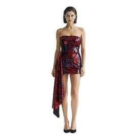 Attico One Shoulder Glitter Dress — image 3
