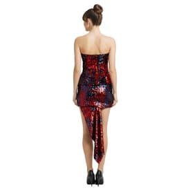 Attico One Shoulder Glitter Dress — image 6