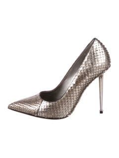Tom Ford Python Pointed-toe Pumps