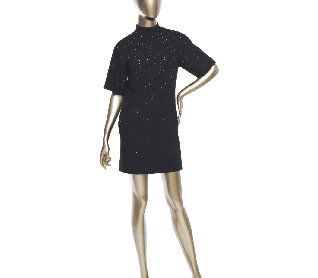 Christopher Kane Embellished Wool Dress