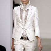 Balenciaga Ss 2006 Ivory Pant Suit — image 1