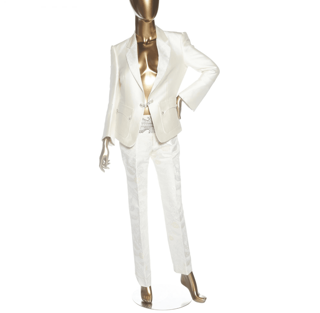 Balenciaga Ss 2006 Ivory Pant Suit
