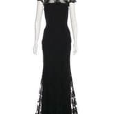 Alex Perry Short-sleeve Lace Gown — image 1