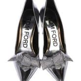 Tom Ford 2018 Metallic Leather Pumps — image 1