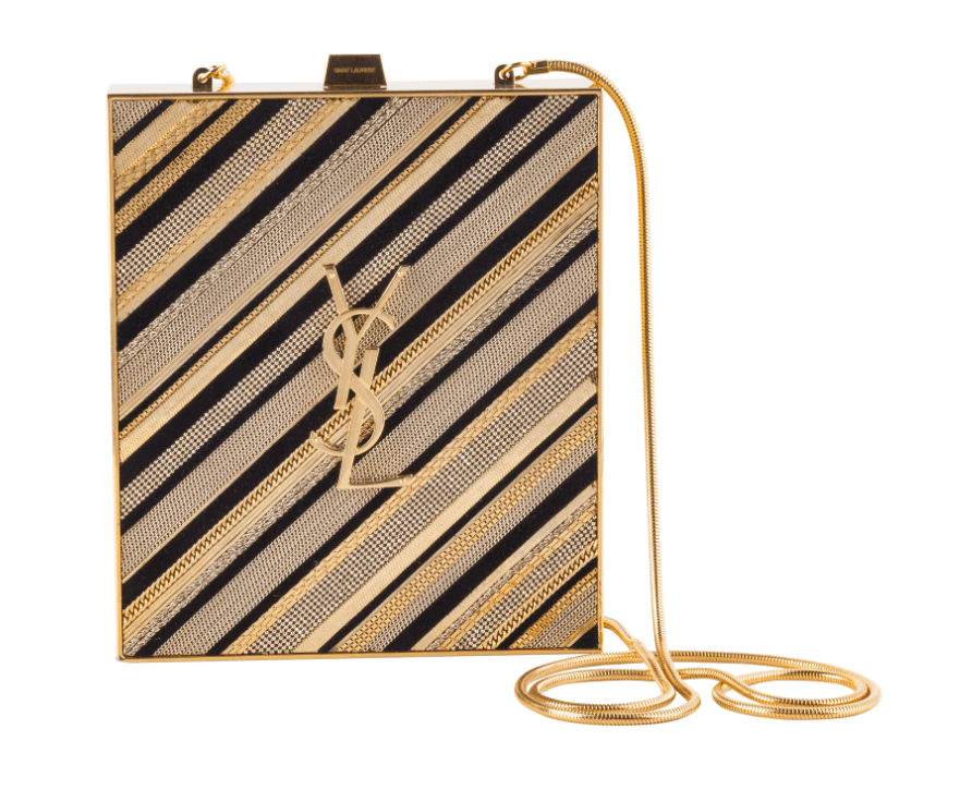 Saint Laurent 2018 Tuxedo Box Clutch