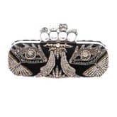 Alexander Mcqueen Embellished Knuckle Duster Box Clutch — image 1