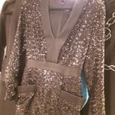 Balmain Sequin Mini Dress — image 1