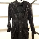 Balmain Sequin Mini Dress — image 3