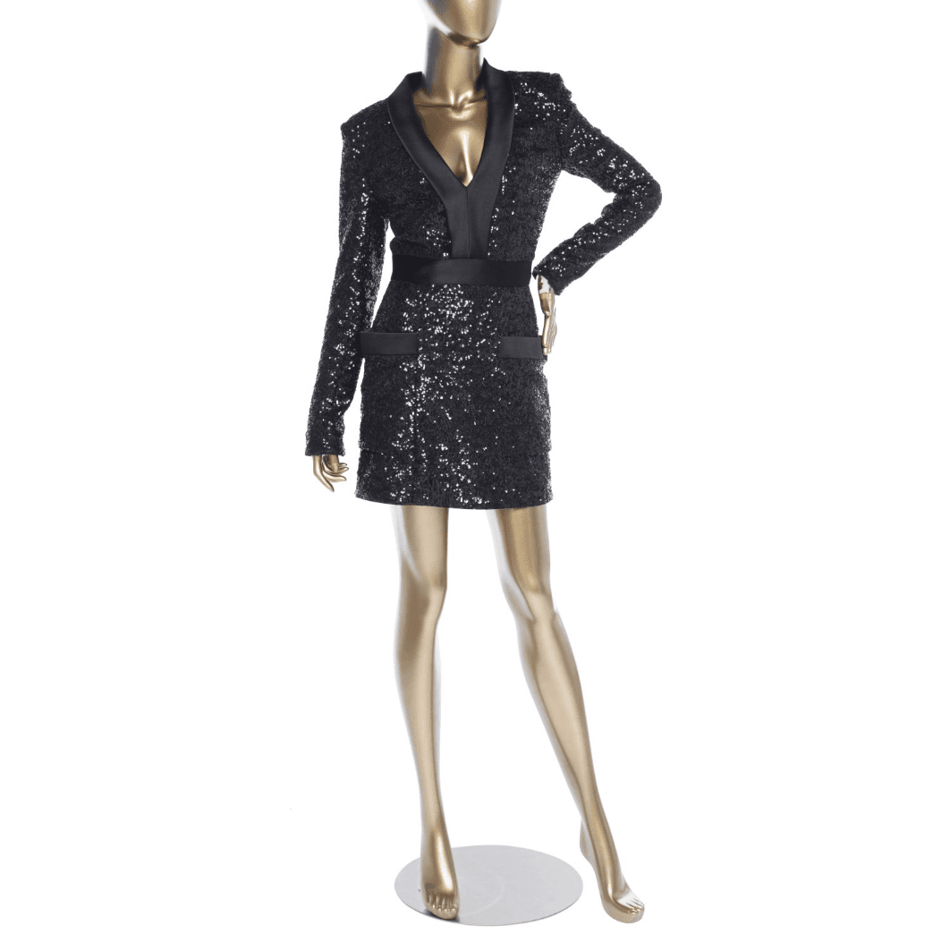 Balmain Sequin Mini Dress
