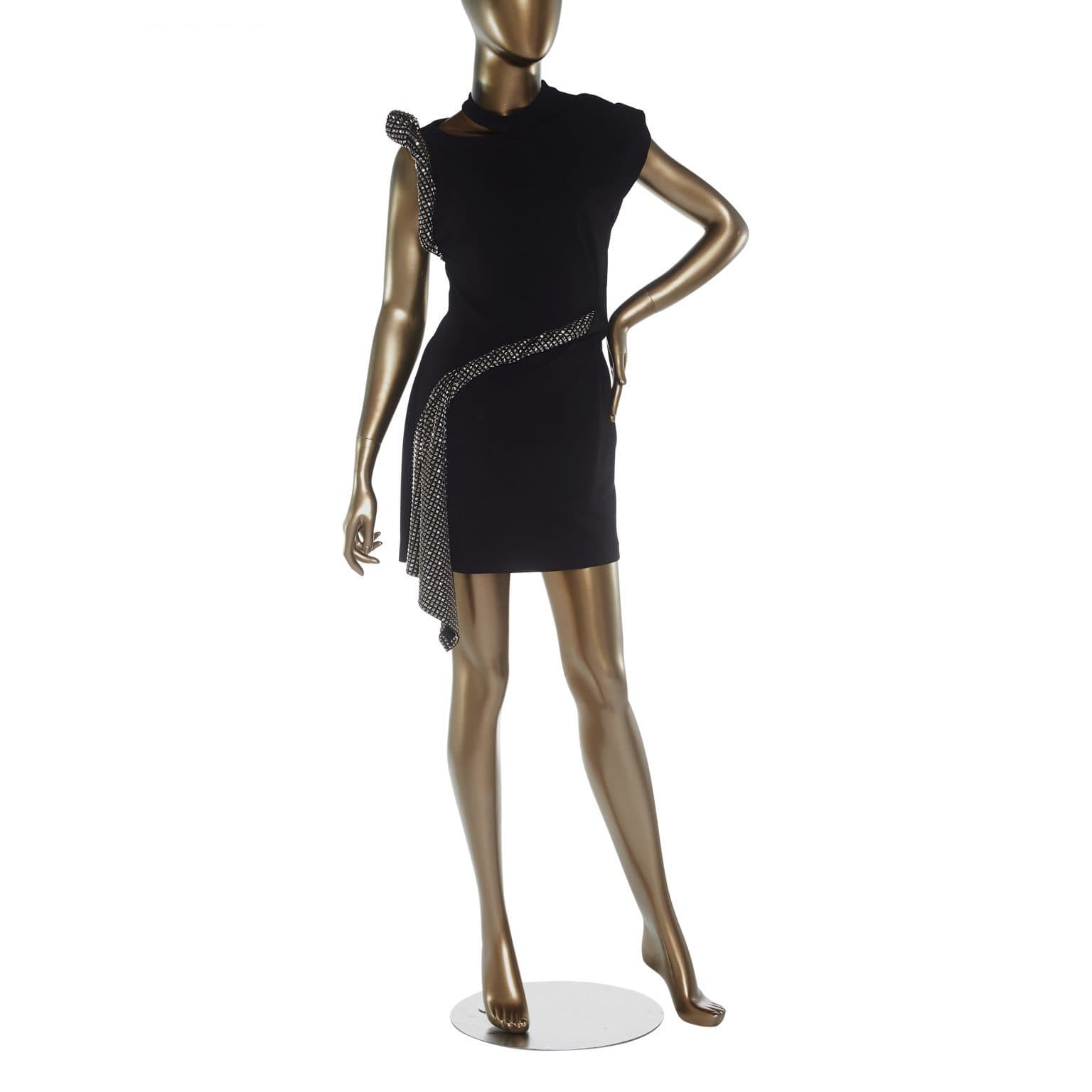 Alexander Wang Embellished Mini Dress