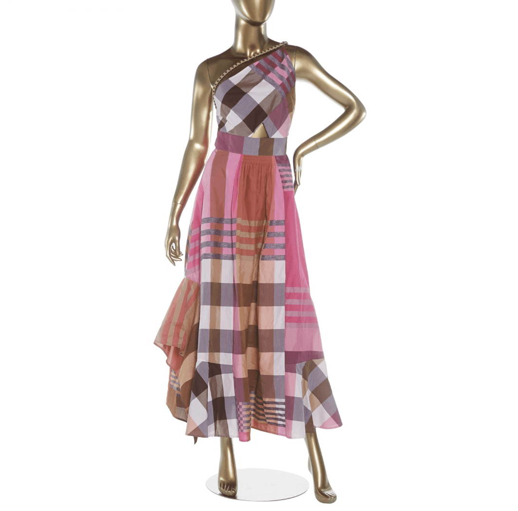 Hermés Gingham Cotton Dress