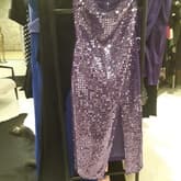 David Koma Purple Sequin Midi Dress — image 1