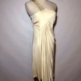 Versus One Shoulder Yellow Dress — image 1
