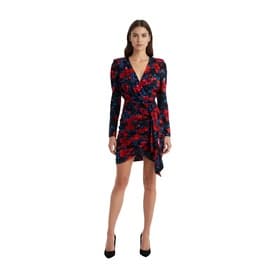 Saint Laurent Floral Print Jacquard Mini Dress — image 4