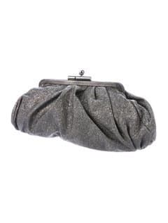 Chanel 2007 Monte Carlo Silver Clutch