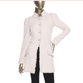 Chanel Metallic-trimmed Bouclé Coat — image 5