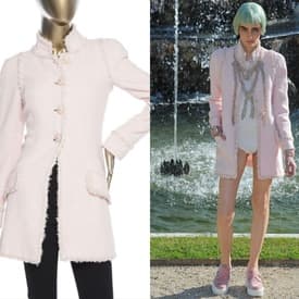 Chanel Metallic-trimmed Bouclé Coat — image 6