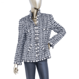 Chanel Tweed Metallic Evening Jacket — image 5