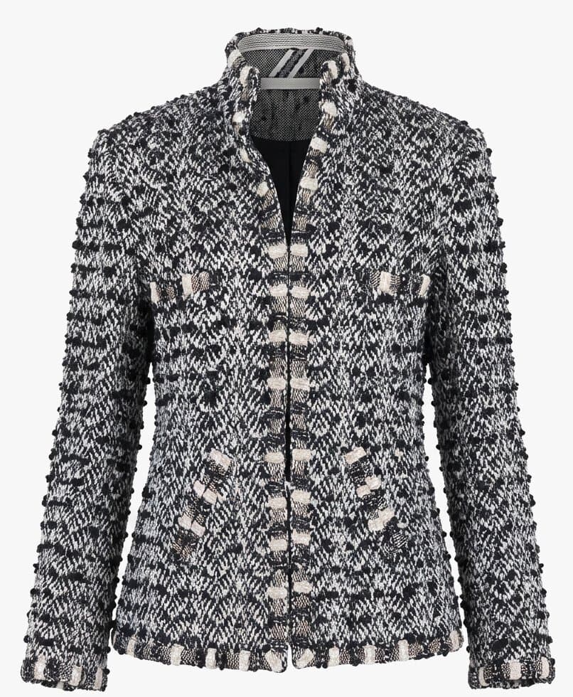 Chanel Tweed Metallic Evening Jacket