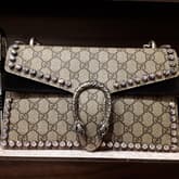 Gucci Marmot Studded Chain Handles Bag — image 1