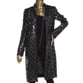 Chanel Sequined Silk Jacket — image 4