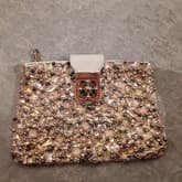 Chloe Gold Embellished Clutch — image 1