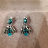 Vintage Aquamarine Earrings — image 1