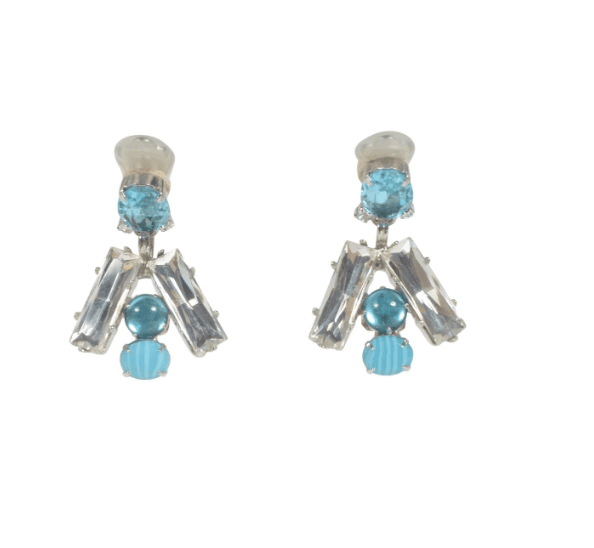 Vintage Aquamarine Earrings