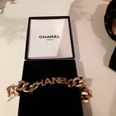 Chanel Gold Chain Bracelet — image 1