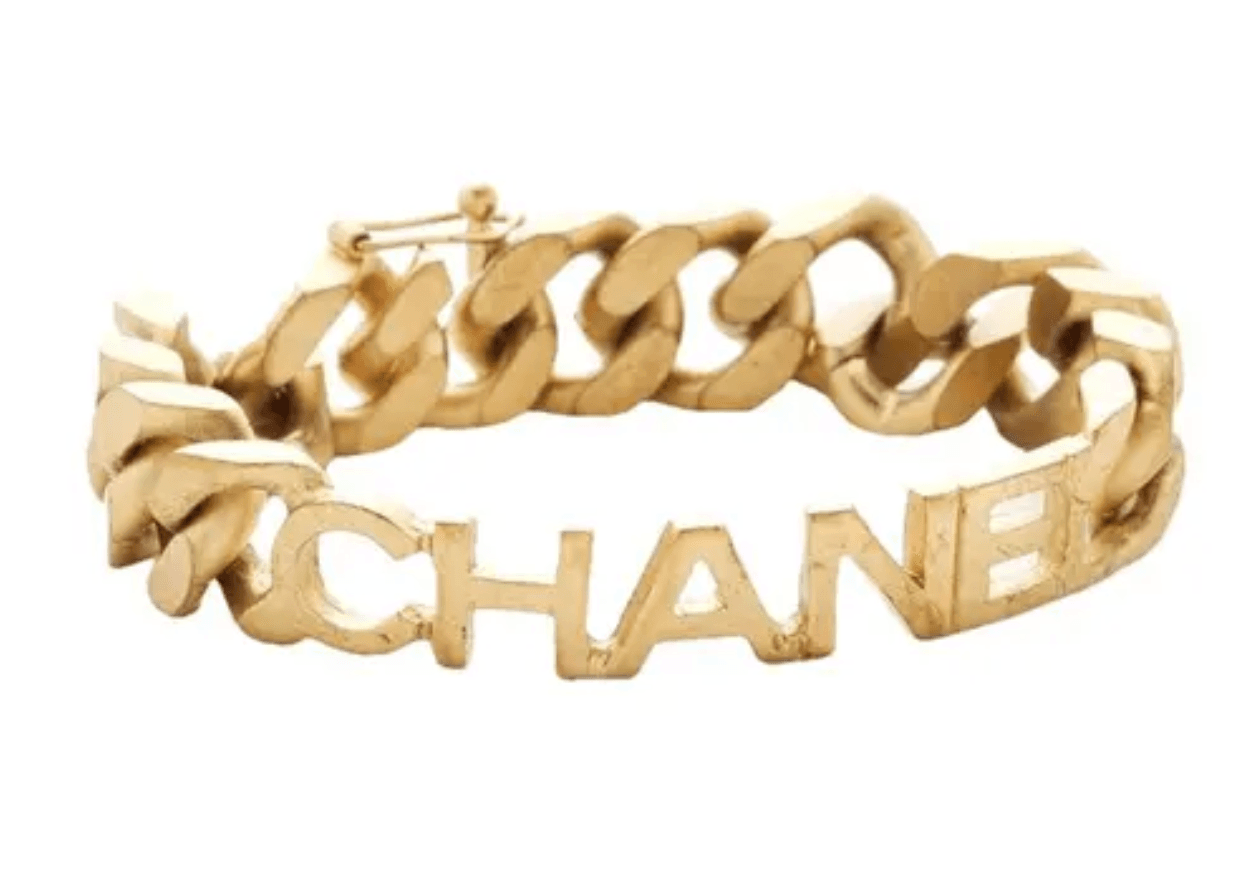 Chanel Gold Chain Bracelet
