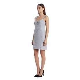 Chanel Blue Tweed Mini Dress — image 7