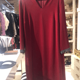 Escada Long Sleeve Emblellished Dress — image 1