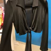 Vintage Gucci Tie Top With Maxi Skirt Set — image 1