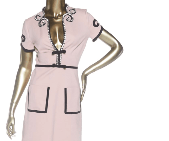 Gucci Pink Embellished Dress