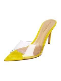 Gianvito Rossi Suede Pvc Sandals