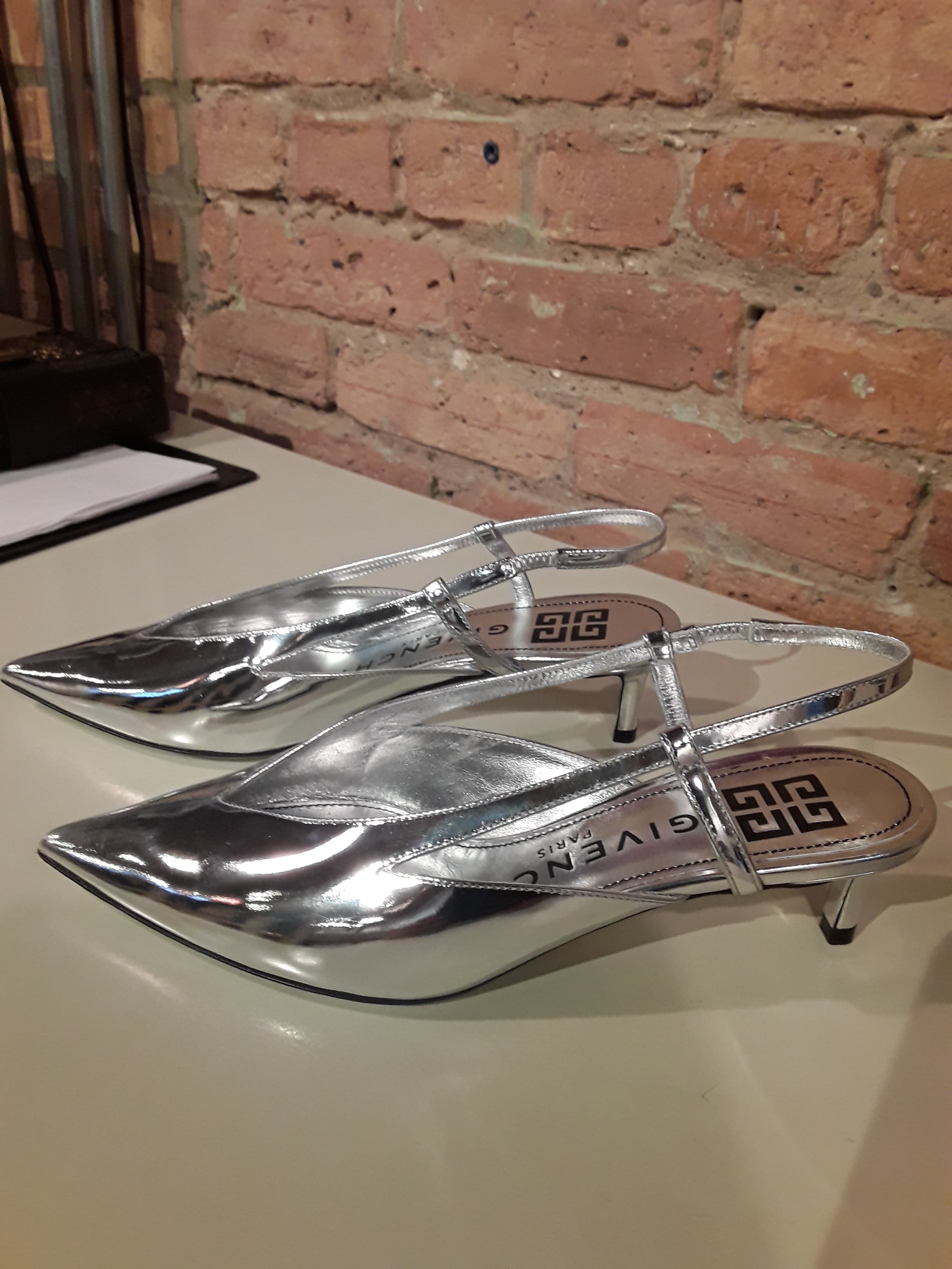 Givenchy Kitten Heel Slingback